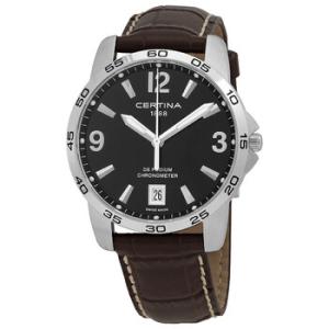 DS Podium Quartz Black Dial Watch C034.451.16.057.00