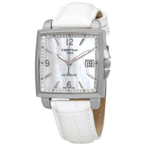 DS Podium Quartz White Mother of Pearl Dial Watch C0013101611700