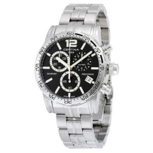 DS Sport Chronograph Black Dial Stainless Streel Watch C027.417.11.057.00