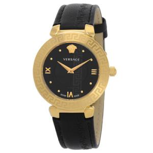 Daphnis Quartz Black Dial Watch V16050017