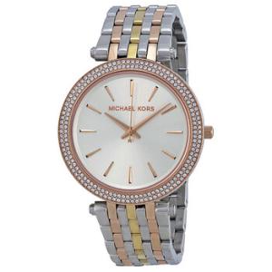 Darci Silver Dial Watch MK3203