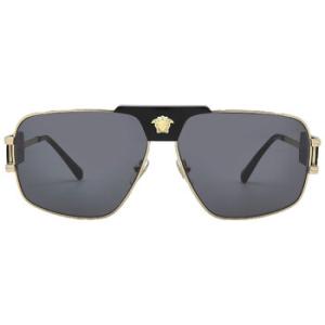 Dark Gray Navigator Sunglasses VE2251 100287