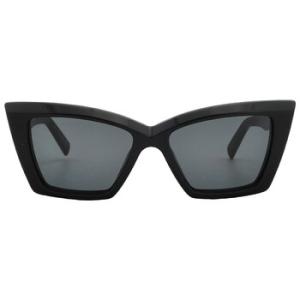 Dark Grey Cat Eye Sunglasses SL 657 001