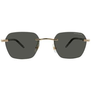 Dark Grey Geometric Sunglasses MB0270S 001