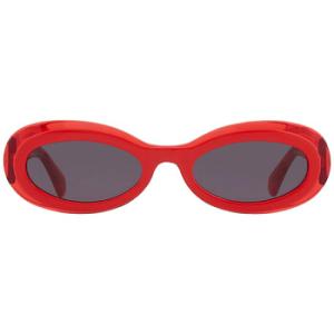 Dark Grey Oval Sunglasses SF2003S 613