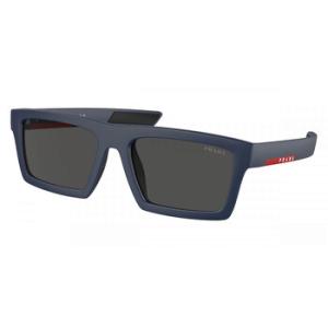 Dark Grey Rectangular Sunglasses PS 02ZSU MAG06F