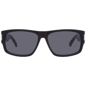 Dark Grey Rectangular Sunglasses SL 689 001