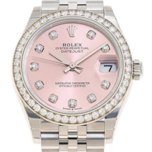 Datejust 31 Automatic Diamond Pink Dial Watch 278384PDJ