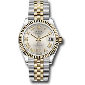 Datejust 31 Automatic Diamond Silver Dial Watch 278273SRJ