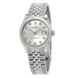 Datejust 31 Automatic Diamond Silver Dial Watch 278274SDJ
