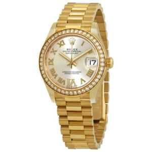 Datejust 31 Automatic Diamond Silver Dial Watch 278288SRDP