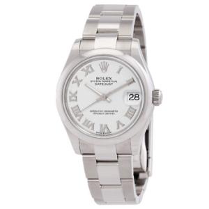 Datejust 31 Automatic White Dial Watch 278240WRO