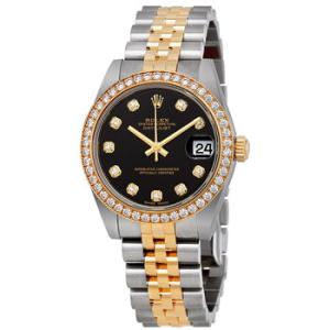 Datejust 31 Black Diamond Dial Automatic Watch 178383BKDJ