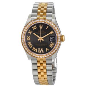 Datejust 31 Grey Dial Steel and 18kt Yellow Gold Jubilee Watch 278383GYRDJ