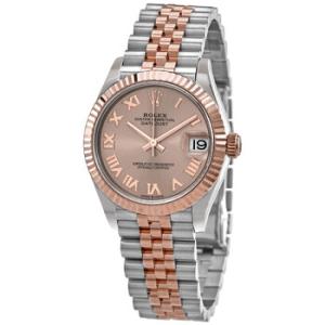 Datejust 31 Rose Roman Dial Automatic Steel and 18kt Everose Gold Jubilee Watch 278271PKRJ