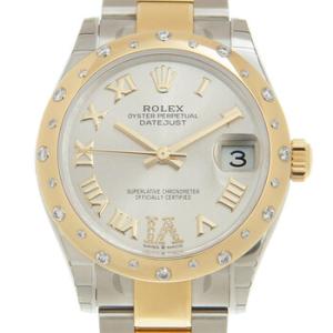Datejust 31 Silver Dial Automatic Steel and 18kt Yellow Gold Oyster Watch 278343SRDO