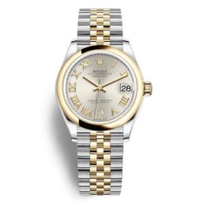 Datejust 31 Silver Dial Steel and 18kt Yellow Gold Jubilee Watch 278243SRDJ