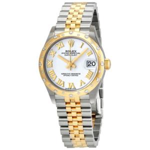 Datejust 31 White Dial Automatic Steel and 18kt Yellow Gold Jubilee Watch 278343WRJ