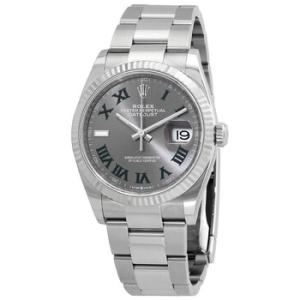 Datejust 36 Automatic Chronometer Grey Dial Watch 126234GYRO