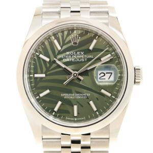Datejust 36 Automatic Olive Green Palm Watch 126200GNSPLMJ