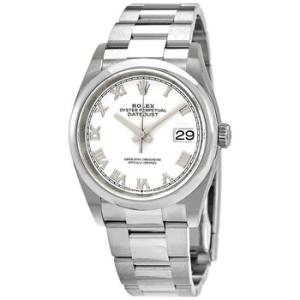 Datejust 36 Automatic White Dial Oyster Watch 126200WRO