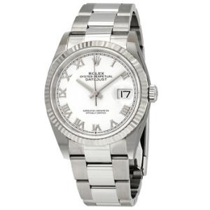 Datejust 36 Automatic White Dial Oyster Watch 126234WRO