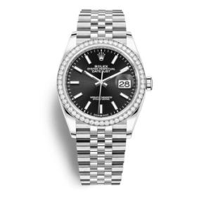 Datejust 36 Black Dial Automatic Jubilee Watch 126284BKSJ