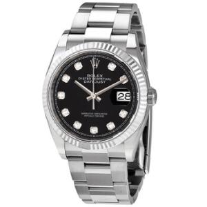 Datejust 36 Black Diamond Dial Automatic Oyster Watch 126234BKDJ