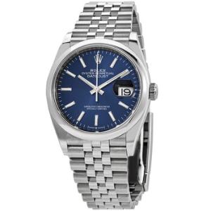 Datejust 36 Blue Dial Watch 126200BLSJ