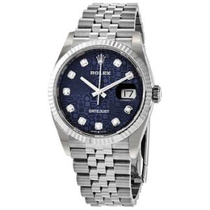 Datejust 36 Blue Jubilee Diamond Dial Watch 126234BLJDJ