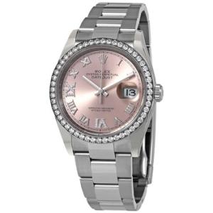 Datejust 36 Pink Diamond Dial Automatic Oyster Watch 126284PRDO