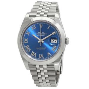 Datejust 41 Automatic Blue Dial Jubilee Watch 126300BLRJ