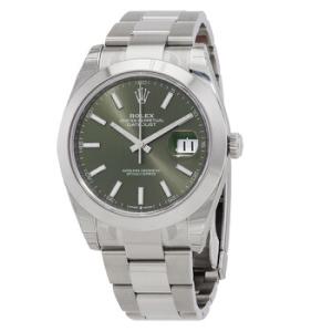 Datejust 41 Mint Green Dial Automatic Oyster Watch M1263000019