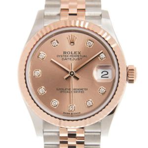 Datejust Automatic Chronometer Diamond Pink Dial Watch 278271 PDJ
