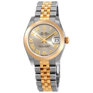 Datejust Lady 31 Grey Dial Stainless Steel and 18K Yellow Gold Jubilee Bracelet Automatic Watch 178243GRJ