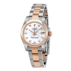 Datejust Lady 31 Mother of Pearl Dial Stainless Steel and 18K Everose Gold Oyster Bracelet Automatic Watch 178241MDO