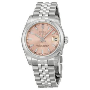 Datejust Lady 31 Pink Dial Stainless Steel Jubilee Bracelet Automatic Watch 178240PSJ