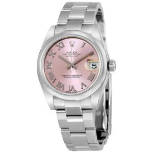 Datejust Lady 31 Pink Dial Stainless Steel Oyster Bracelet Automatic Watch 178240PRO