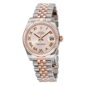 Datejust Lady 31 Pink Dial Stainless Steel and 18K Everose Gold Jubilee Bracelet Automatic Watch 178271PRJ