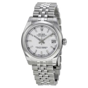 Datejust Lady 31 White Dial Stainless Steel Jubilee Bracelet Automatic Watch 178240WSJ