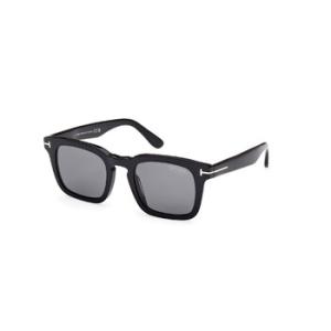 Dax Polarized Smoke Square Sunglasses FT0751 01D