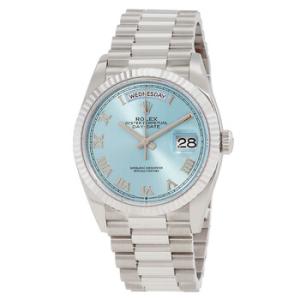 DayDate 36 IceBlue Dial Automatic Watch M1282360008