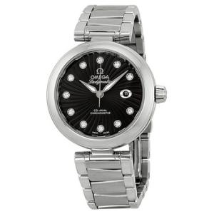 DeVille Ladymatic Diamond Automatic Black Dial Watch 425.30.34.20.51.001