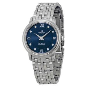 DeVille Prestige Blue Diamond Dial Watch
