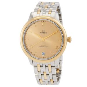 De Ville Automatic Chronometer Gold Dial Watch 434.20.34.20.08.001