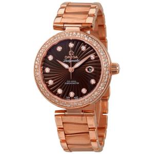 De Ville Ladymatic 18kt Rose Gold Automatic Watch 425.65.34.20.63.001