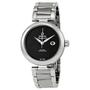 De Ville Ladymatic Automatic Black Dial Stainless Steel Watch  425.30.34.20.01.001