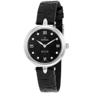 De Ville Prestige Black Dial Watch 424.13.27.60.51.001