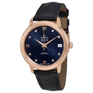 De Ville Prestige Blue Diamond Dial Watch 424.53.33.20.53.001