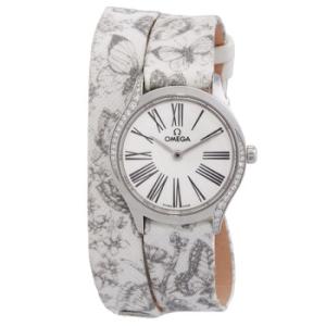 De Ville Quartz Diamond White Dial Watch 428.17.26.60.04.002